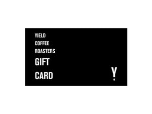 YIELD Coffee Gift Card