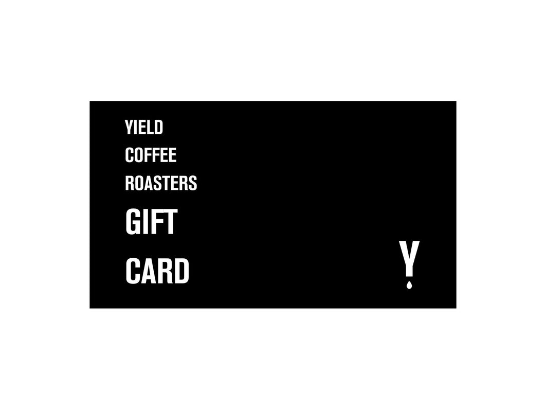 Yield Coffee Gift Card
